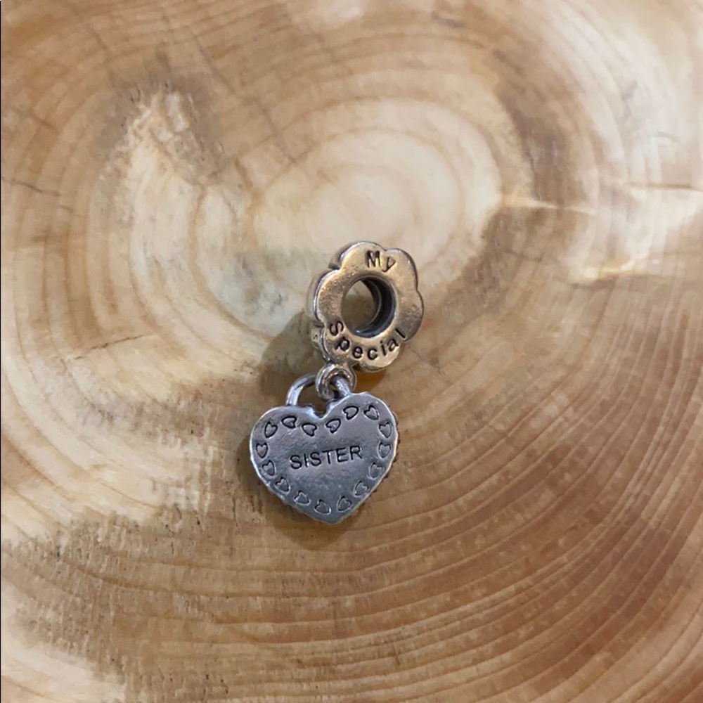 “My special sister” pandora charm